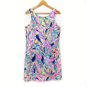 Lilly Pulitzer Colorful Abstract Midi Dress